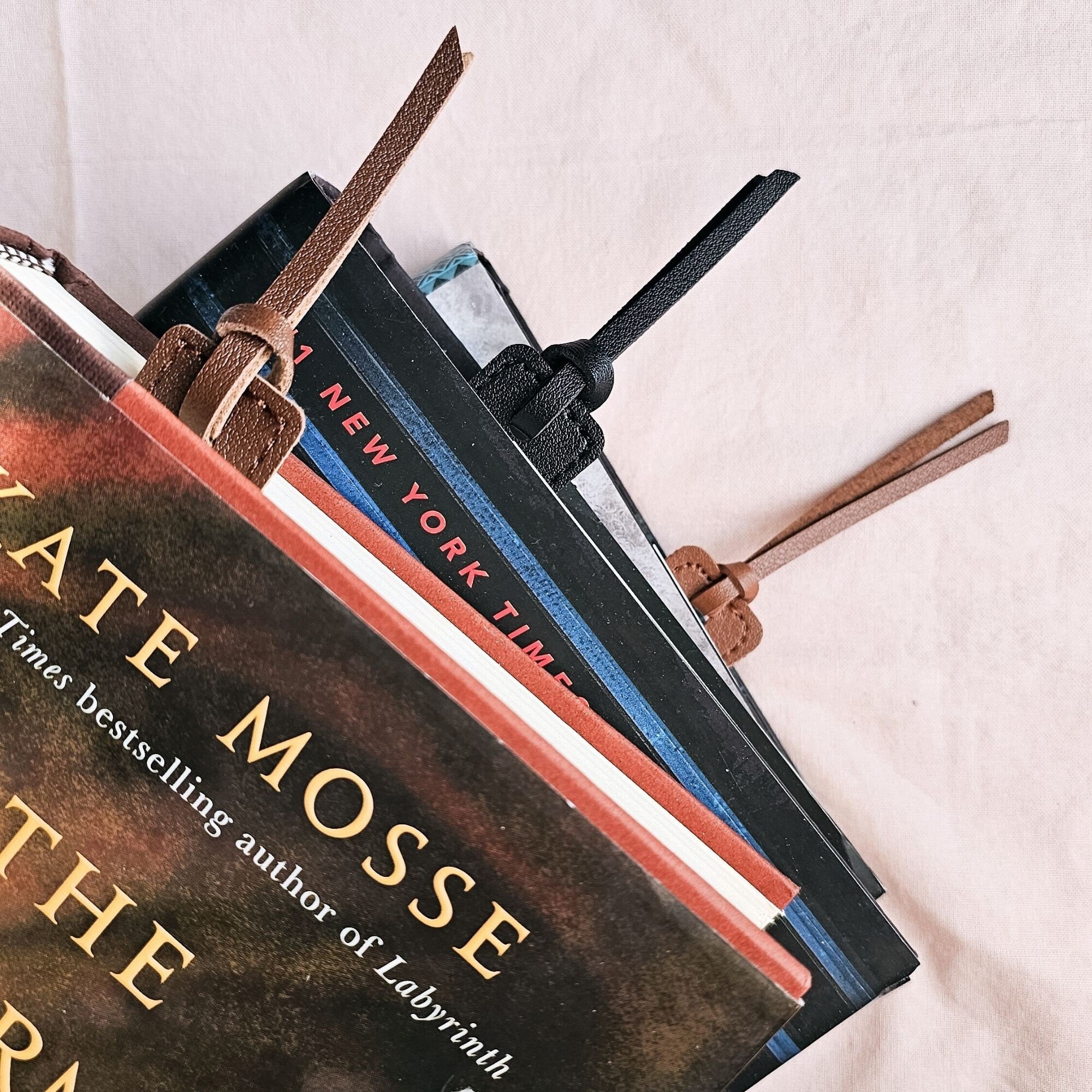 Classic Name Leather Bookmark