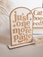 Just One More Page Bookshelf Sign