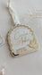 Custom Baptism Ornament