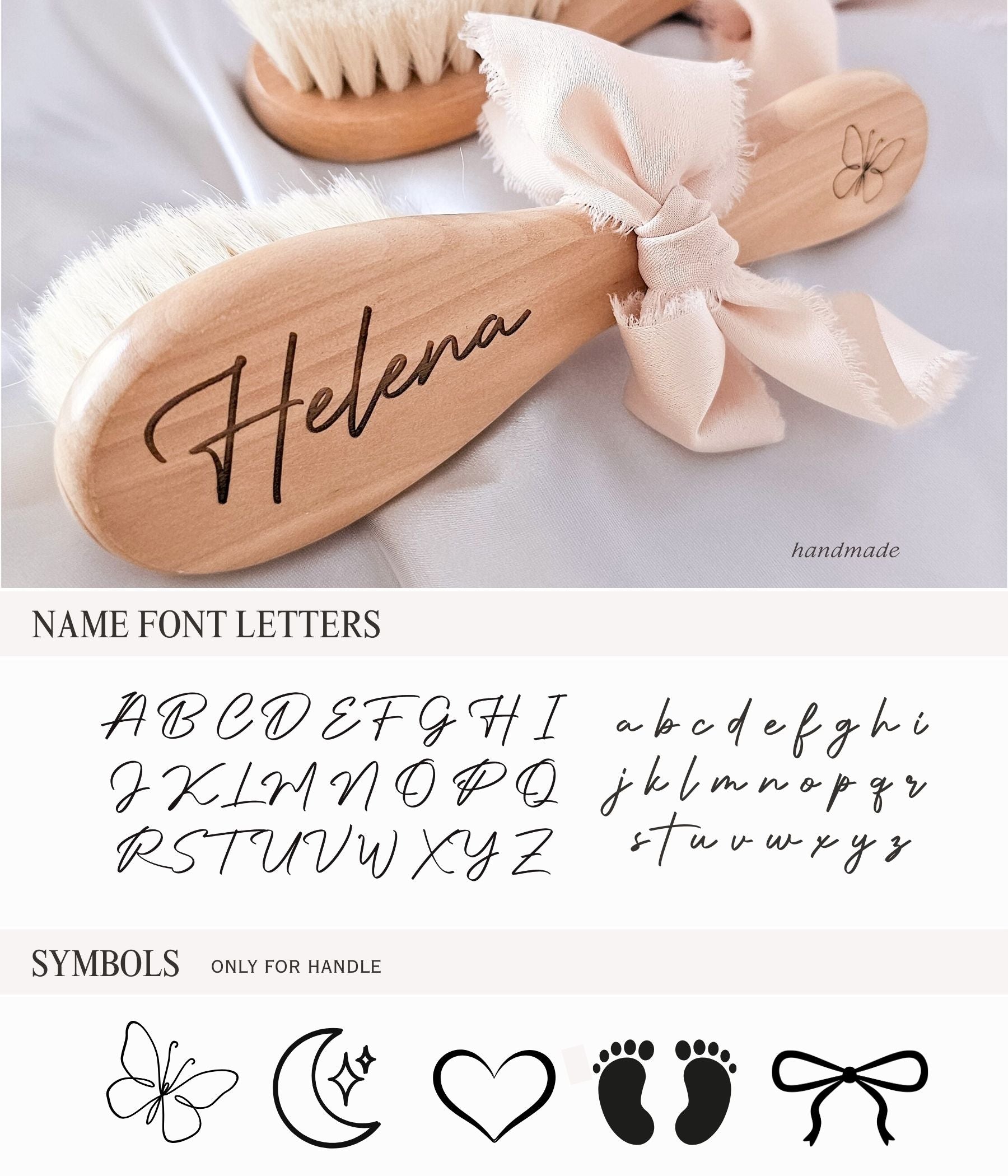 Wooden Baby Keepsake Set